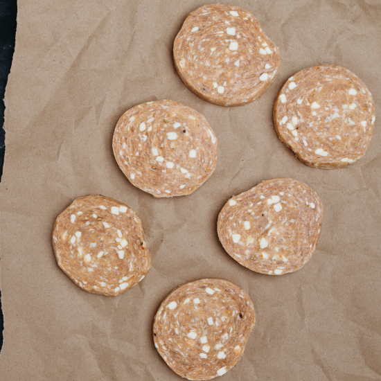 Pork patties- pizza/cheese