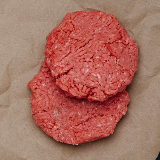 Ground beef 1/4 lb patties- Sweet Onion