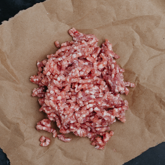 Ground pork