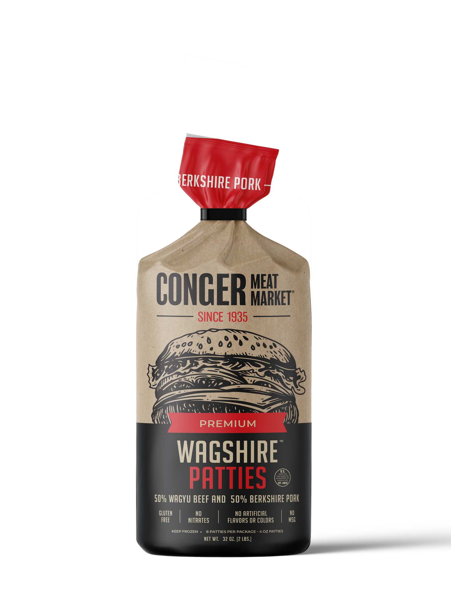 Wagshire Patties 1/4# - 8 ct.