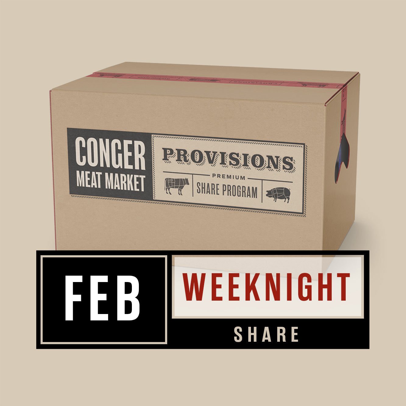 February Weeknight Share