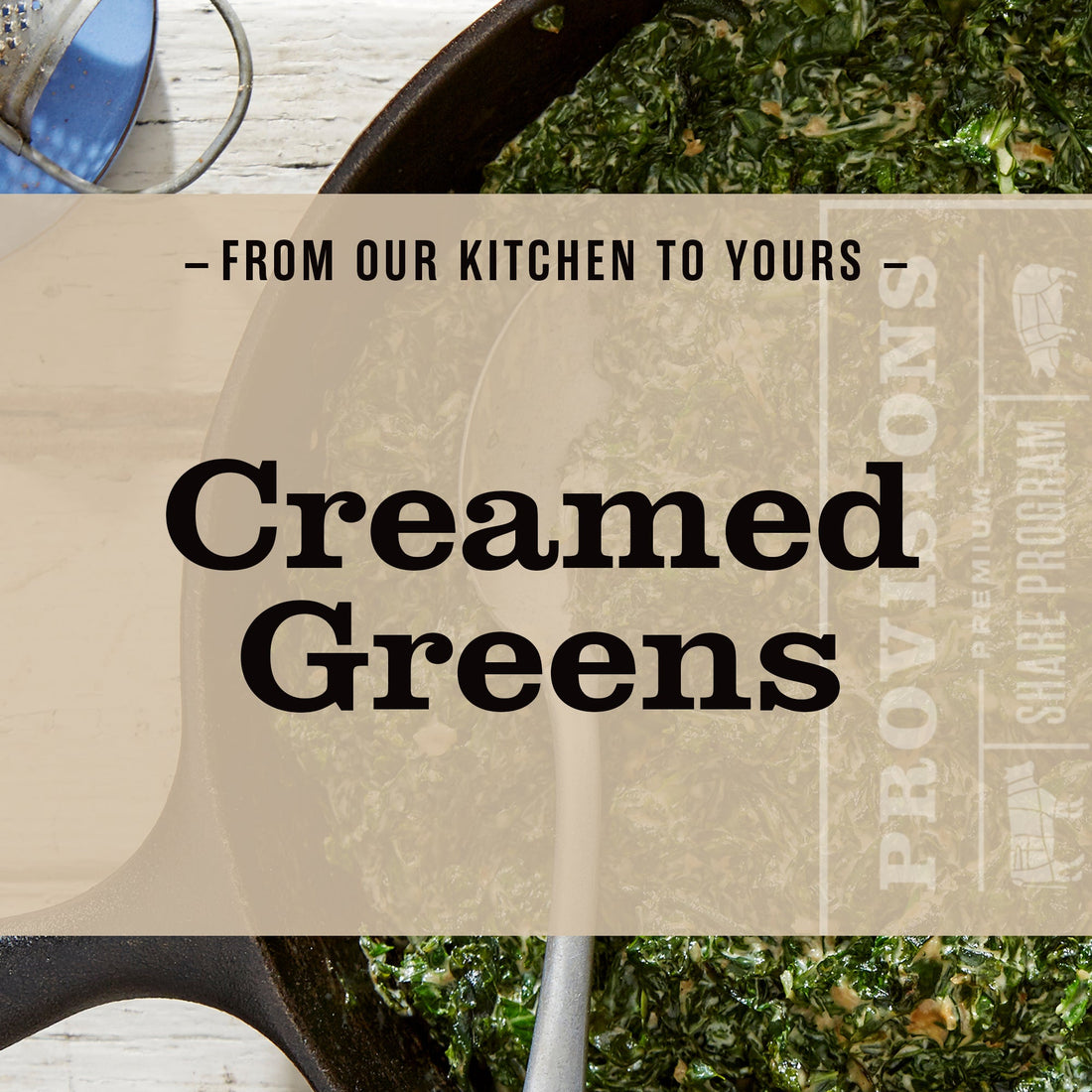 Creamed Greens
