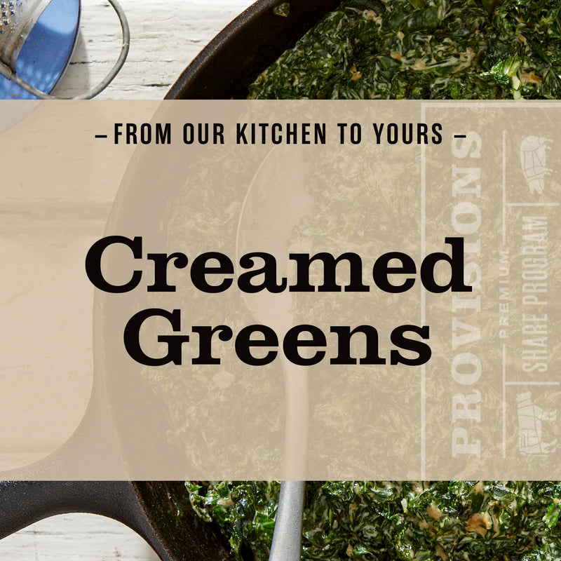 Creamed Greens