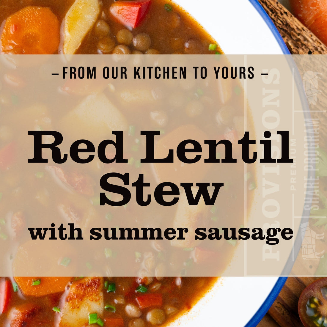 Red Lentil Stew