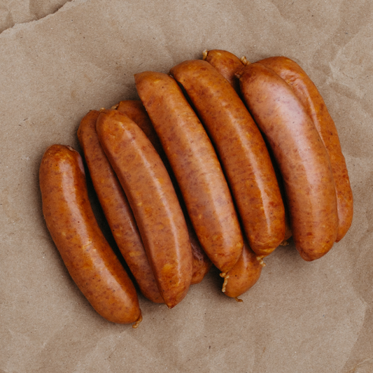 Smoked pork sausage links- Ham & Cheese