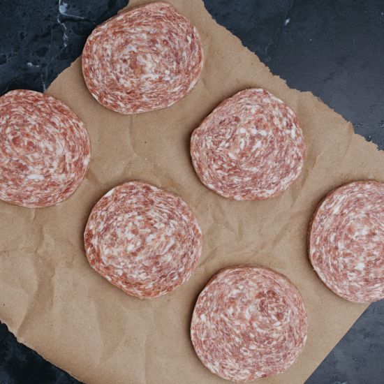 Pork patties- Brat