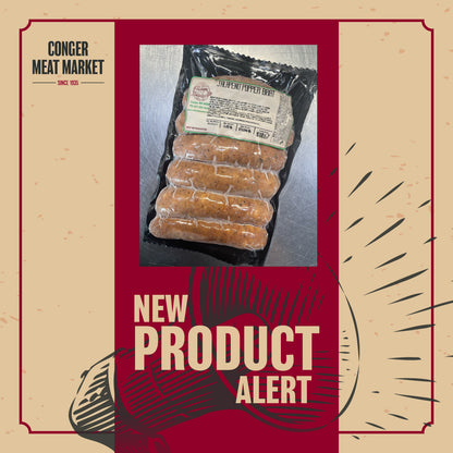 Fresh Local Brats from Conger Meat Market | Farm to Fork | Locally Raised | Conger, MN