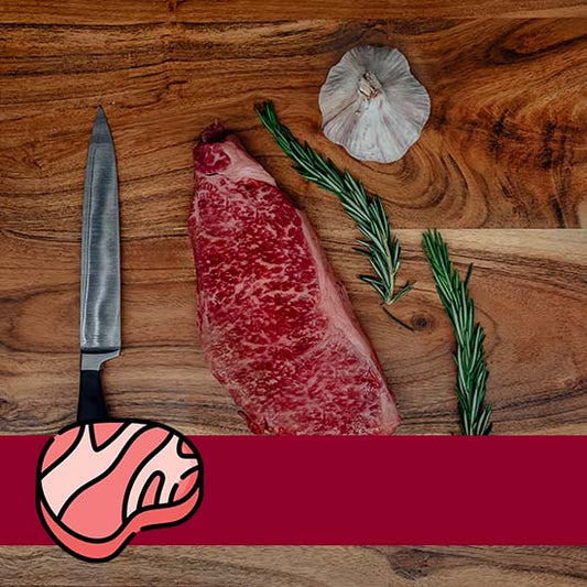 Wagyu New York Strip | Fellers Ranch Wagyu