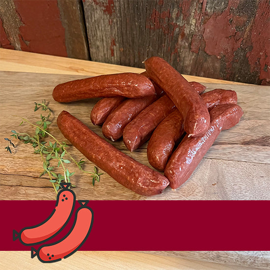All Beef Weiners from Conger Market | Farm to Fork | Locally Raised | Conger, MN